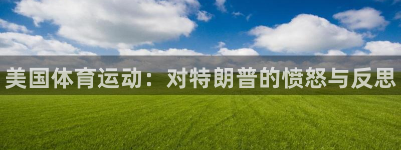 杏彩xc3登录：美国体育运动：对特朗普的愤怒与反思