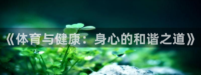 电容xc是什么意思：《体育与健康：身心的和谐之道》